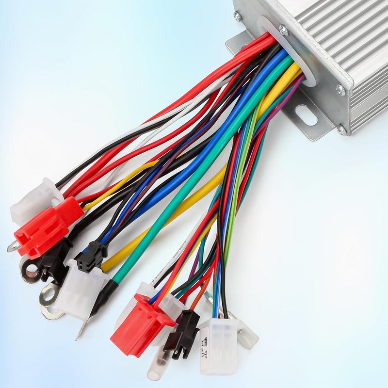 KH866 Dual Mode 12-Tube 48V 60V 64V 72V 1000W 1500W Brushless Motor Speed Controller DC Universal Replacement for High Power E-Bike Scooter (Silver) - Image 4